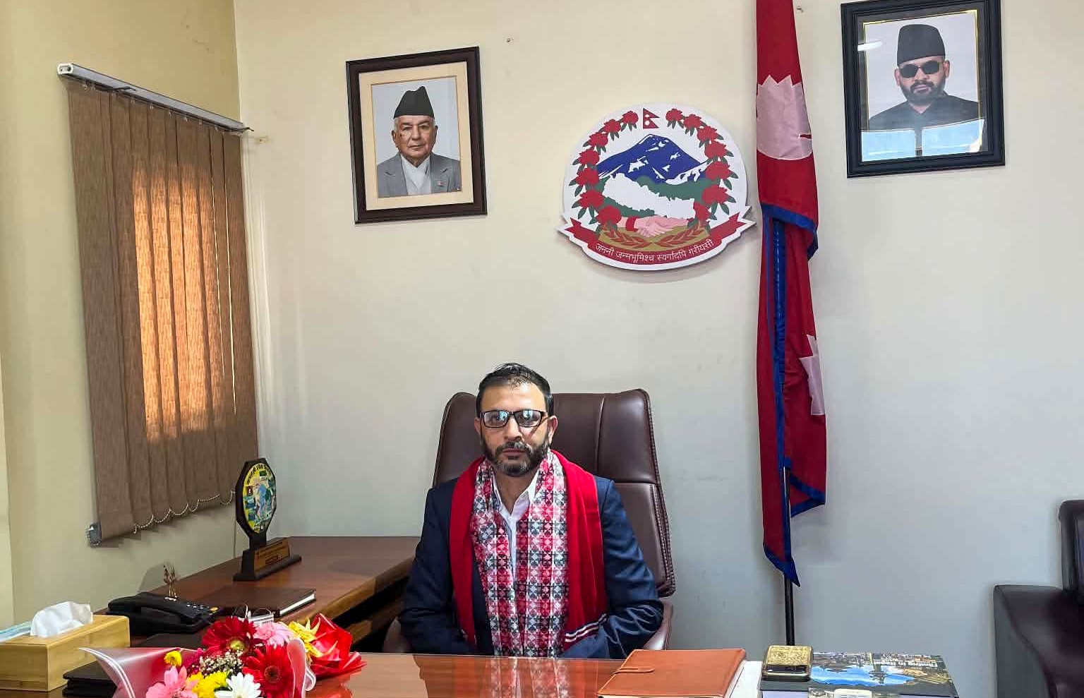 चलचित्र विकास बोर्डका नवनियुक्त अध्यक्ष पण्डितले सम्हाले जिम्मेवारी