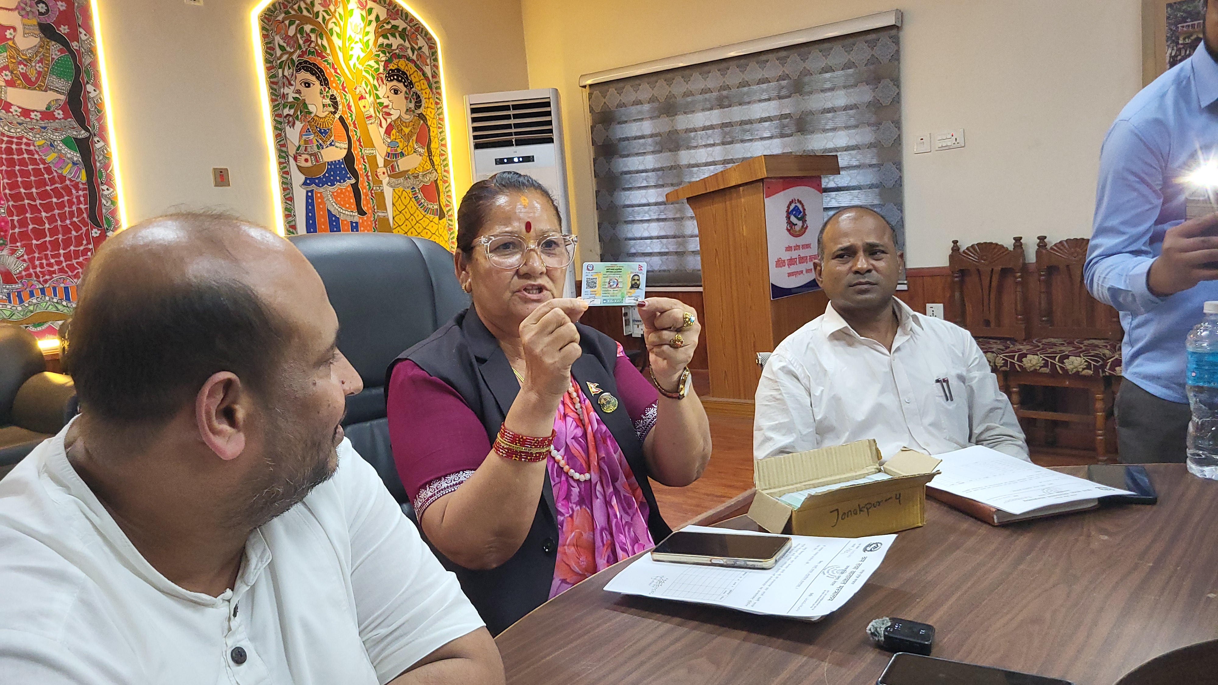 मधेश प्रदेशबाटै लाइसेन्स वितरण सुरु