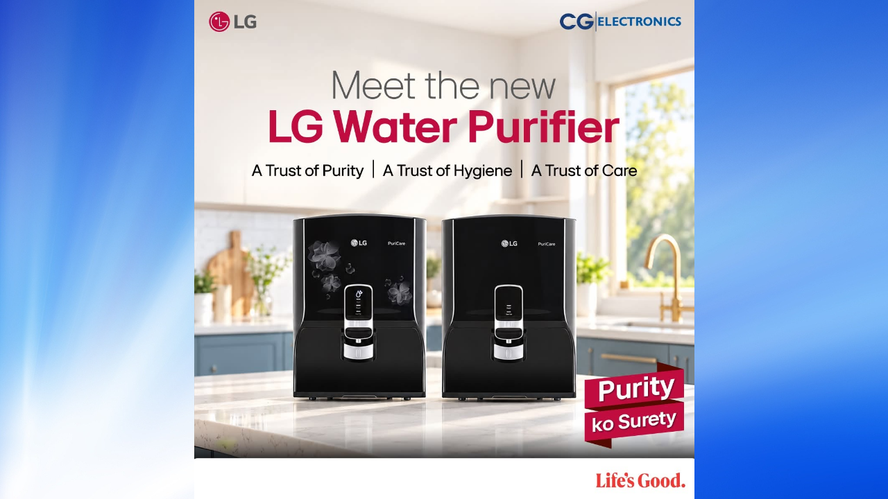 LG को Water Purifier नेपाली बजारमा