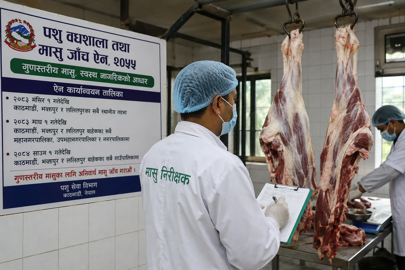 मासु जाँच ऐन कार्यान्वयन गर्न १२ वटा प्राविधिक टास्क फोर्स गठन