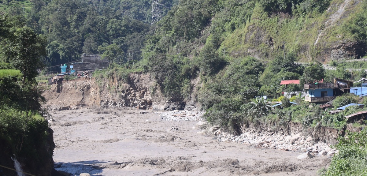 कालीगण्डकीले धार फेरेपछि उजाडियो तिल्केनीचौर बस्ती